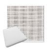 Picture of Rest Ink | Boxed Trapezoid Outdoor Dining Chair Seat Cushions - Sunbrella© Fabric
