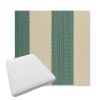 Picture of Rothko Mermaid | Boxed Trapezoid Outdoor Dining Chair Seat Cushions - Sunbrella© Fabric