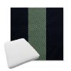 Picture of Rothko Mint Julep | Boxed Trapezoid Outdoor Dining Chair Seat Cushions - Sunbrella© Fabric