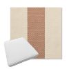 Picture of Rothko Pink Lady | Boxed Trapezoid Outdoor Dining Chair Seat Cushions - Sunbrella© Fabric