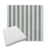 Picture of Sail Away Aloe | Boxed Trapezoid Outdoor Dining Chair Seat Cushions - Sunbrella© Fabric