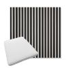 Picture of Shore Classic | Boxed Trapezoid Outdoor Dining Chair Seat Cushions - Sunbrella© Fabric