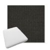 Picture of Spectrum Carbon | Boxed Trapezoid Outdoor Dining Chair Seat Cushions - Sunbrella© Fabric