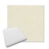 Picture of Spectrum Eggshell | Boxed Trapezoid Outdoor Dining Chair Seat Cushions - Sunbrella© Fabric