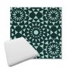 Picture of Sundial Seaweed | Boxed Trapezoid Outdoor Dining Chair Seat Cushions - Sunbrella© Fabric