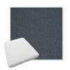 Picture of Switch Denim | Boxed Trapezoid Outdoor Dining Chair Seat Cushions - Sunbrella© Fabric