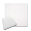 Picture of Switch Salt | Boxed Trapezoid Outdoor Dining Chair Seat Cushions - Sunbrella© Fabric