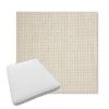 Picture of Tailored Snow | Boxed Trapezoid Outdoor Dining Chair Seat Cushions - Sunbrella© Fabric