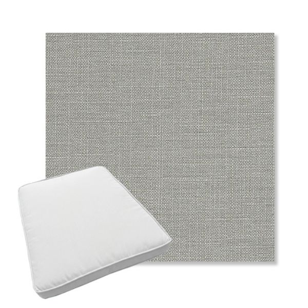 Picture of Willa Celery | Boxed Trapezoid Outdoor Dining Chair Seat Cushions - Sunbrella© Fabric