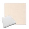 Picture of Willa Cream | Boxed Trapezoid Outdoor Dining Chair Seat Cushions - Sunbrella© Fabric