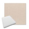 Picture of Willa Linen | Boxed Trapezoid Outdoor Dining Chair Seat Cushions - Sunbrella© Fabric