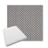 Picture of Yardly Hydrangea | Boxed Trapezoid Outdoor Dining Chair Seat Cushions - Sunbrella© Fabric
