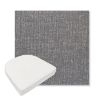 Picture of Abstraction Denim | Boxed Contoured Outdoor Dining Chair Seat Cushions - Sunbrella© Fabric