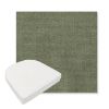 Picture of Ambrose Fern | Boxed Contoured Outdoor Dining Chair Seat Cushions - Sunbrella© Fabric