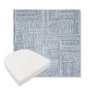 Picture of Boro Indigo | Boxed Contoured Outdoor Dining Chair Seat Cushions - Sunbrella© Fabric