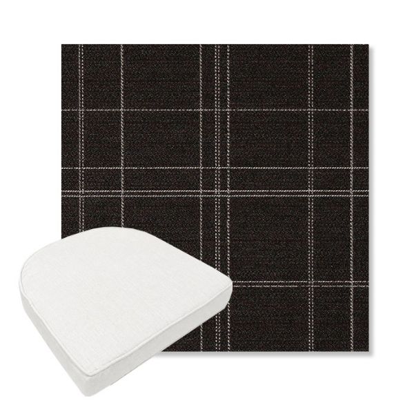 Picture of Camper Boulder | Boxed Contoured Outdoor Dining Chair Seat Cushions - Sunbrella© Fabric