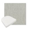 Picture of Canvas Granite | Boxed Contoured Outdoor Dining Chair Seat Cushions - Sunbrella© Fabric