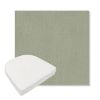 Picture of Canvas Seasalt | Boxed Contoured Outdoor Dining Chair Seat Cushions - Sunbrella© Fabric