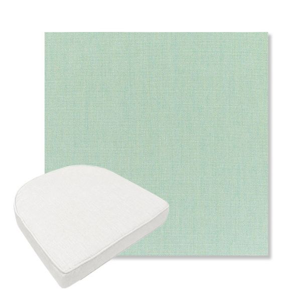 Picture of Canvas Spa | Boxed Contoured Outdoor Dining Chair Seat Cushions - Sunbrella© Fabric