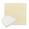 Picture of Canvas Vellum | Boxed Contoured Outdoor Dining Chair Seat Cushions - Sunbrella© Fabric
