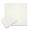 Picture of Canvas White | Boxed Contoured Outdoor Dining Chair Seat Cushions - Sunbrella© Fabric