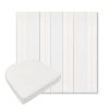 Picture of Carlo Coastal | Boxed Contoured Outdoor Dining Chair Seat Cushions - Sunbrella© Fabric