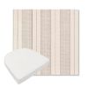 Picture of Carlo Graphite | Boxed Contoured Outdoor Dining Chair Seat Cushions - Sunbrella© Fabric