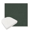 Picture of Cast Ivy | Boxed Contoured Outdoor Dining Chair Seat Cushions - Sunbrella© Fabric