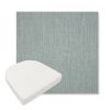 Picture of Cast Mist | Boxed Contoured Outdoor Dining Chair Seat Cushions - Sunbrella© Fabric