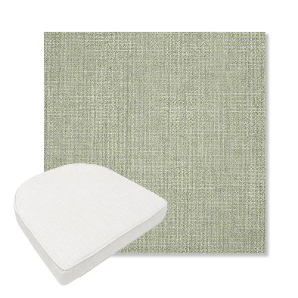 Picture of Cast Oasis | Boxed Contoured Outdoor Dining Chair Seat Cushions - Sunbrella© Fabric