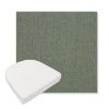 Picture of Cast Sage | Boxed Contoured Outdoor Dining Chair Seat Cushions - Sunbrella© Fabric