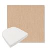 Picture of Cast Sand | Boxed Contoured Outdoor Dining Chair Seat Cushions - Sunbrella© Fabric