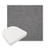 Picture of Cast Slate | Boxed Contoured Outdoor Dining Chair Seat Cushions - Sunbrella© Fabric