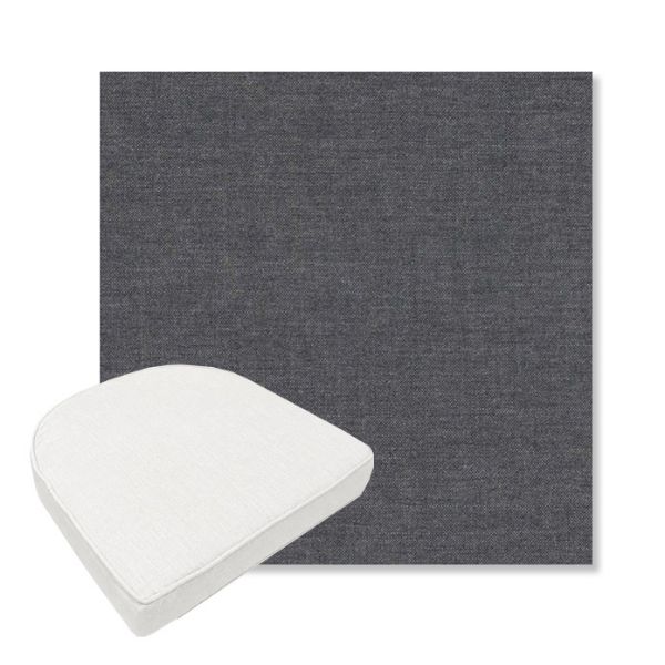 Picture of Cast Twilight | Boxed Contoured Outdoor Dining Chair Seat Cushions - Sunbrella© Fabric
