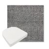 Picture of Chartres Granite | Boxed Contoured Outdoor Dining Chair Seat Cushions - Sunbrella© Fabric