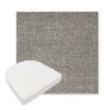 Picture of Chartres Graphite | Boxed Contoured Outdoor Dining Chair Seat Cushions - Sunbrella© Fabric