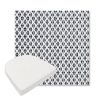 Picture of Detail Navy | Boxed Contoured Outdoor Dining Chair Seat Cushions - Sunbrella© Fabric