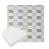 Picture of Dream Mist | Boxed Contoured Outdoor Dining Chair Seat Cushions - Sunbrella© Fabric