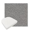 Picture of Dumont Slate | Boxed Contoured Outdoor Dining Chair Seat Cushions - Sunbrella© Fabric