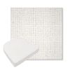 Picture of Dumont Snow | Boxed Contoured Outdoor Dining Chair Seat Cushions - Sunbrella© Fabric