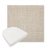 Picture of Echo Ash | Boxed Contoured Outdoor Dining Chair Seat Cushions - Sunbrella© Fabric