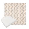 Picture of Etched Angles Congnac | Boxed Contoured Outdoor Dining Chair Seat Cushions - Sunbrella© Fabric