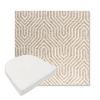 Picture of Etna Dune | Boxed Contoured Outdoor Dining Chair Seat Cushions - Sunbrella© Fabric