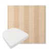 Picture of Expressive Sparrow | Boxed Contoured Outdoor Dining Chair Seat Cushions - Sunbrella© Fabric