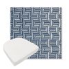 Picture of Figure Indigo | Boxed Contoured Outdoor Dining Chair Seat Cushions - Sunbrella© Fabric