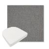 Picture of Heritage Slate | Boxed Contoured Outdoor Dining Chair Seat Cushions - Sunbrella© Fabric