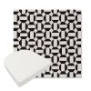 Picture of Hoopla Panda | Boxed Contoured Outdoor Dining Chair Seat Cushions - Sunbrella© Fabric