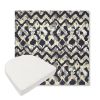 Picture of Inga Midnight | Boxed Contoured Outdoor Dining Chair Seat Cushions - Sunbrella© Fabric
