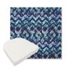 Picture of Inga Waterscape | Boxed Contoured Outdoor Dining Chair Seat Cushions - Sunbrella© Fabric
