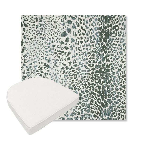 Picture of Instinct Willow | Boxed Contoured Outdoor Dining Chair Seat Cushions - Sunbrella© Fabric